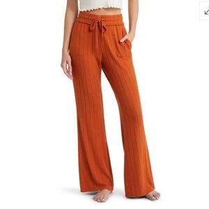 BP Ribbed Knit Flare Pants